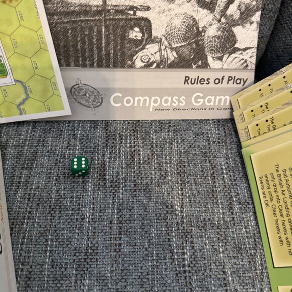 Storming the Reich: D-Day to the Ruhr (open, unpunched) Compass Games - Picture 14 of 15